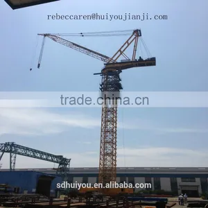 QTZD125(5025) 12t Luffing Jib Tower Crane/ Inner Climbing Tower Crane thumbnail-3