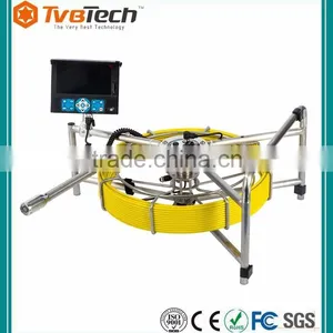 Sewer Video Drain Pipe Cleaner Snake Inspection Camera 100' Color Camera For Sewer Drain Line thumbnail-2