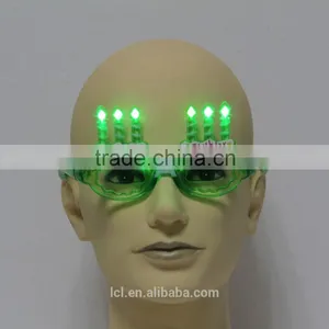 Nightclub Bar Carnival Halloween Christmas Party Supplies, Plastic Light Glasses LED Glasses 10 Lights Fire Shaped Glasses thumbnail-4