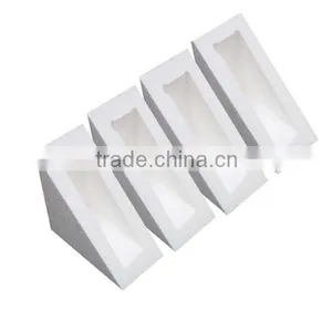 Plain White Sandwich Box With Windown thumbnail-1