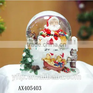 Resin Santa Claus for Crystal Ball Christmas Ornaments,traditional Santa Claus Crafts thumbnail-4