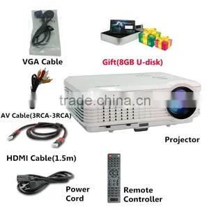 Android Projector 4500 Lumens Led Lamp Wifi Projector thumbnail-4