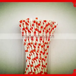 Party Supplies Food Grade Print Straw Pack in PVC Tube Paper Drinking Straws for Wedding Party thumbnail-2