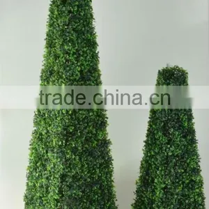 Artificial Topiary Obelisk Boxwood Obelisk thumbnail-1