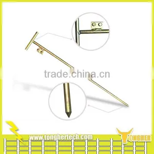 Galvanied Iron Electric Fence Grounding Rods for Electric Fence Energizer thumbnail-1