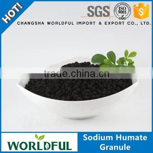 Sell Humic Acid Sodium Huamte Granule, 100% Pure Sodium Humate for Water Treatment thumbnail-1