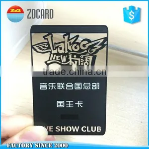 Customized Shape Diecut Metal Card thumbnail-1