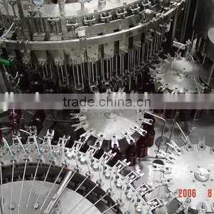 Автоматическая трехфункциональная машина для наполнения и укупоривания стеклянных бутылок с пивом thumbnail-2