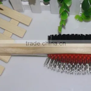 Bulk Wooden Handle Pet Dog Hair Comb thumbnail-5