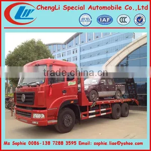 6x4 Engineering Machine Transport Truck,flat Bed Tow Trucks,flat Trucking thumbnail-1