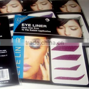Non-toxic Glitter Eye Liner Tattoo Sticker thumbnail-1