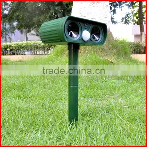 Solar Cat Repeller Garden Animal Scarer Sonic Pest Deterrent Dog Fox thumbnail-2