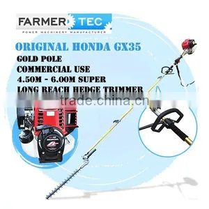 4 Stroke Gasolin Hedge Trimmer 35cc Honda GX35 Engine thumbnail-1