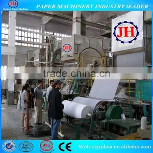 Mini Waste Recycling Machine ,1575mm Single-Dryer& Single-cylinder Mould Toilet Paper Machine thumbnail-1