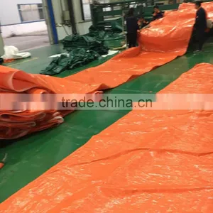 Production All Colors Available Awning Sheet PE Tarpaulin thumbnail-2