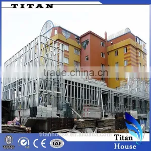 Steel Frame Structure Prefab Apartment Building thumbnail-1