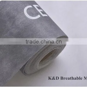 Water Proof Non Woven Raw Material Breathable Membrane Single Ply Roofing thumbnail-5