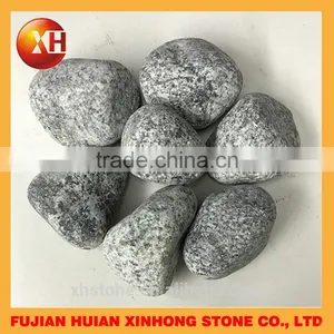 Natural River Stone Black Color Pebble Stone thumbnail-2