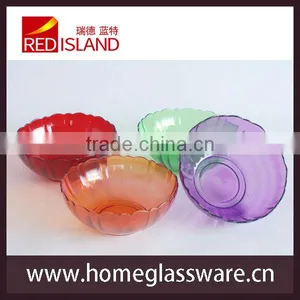 France Crystal Diamond Pattern Salad/Desert Bowls thumbnail-1