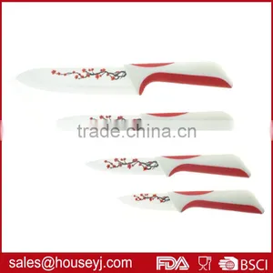 4pcs Ceramic Knife EVA Box Packing Kitchen Knife Set Printing Knife thumbnail-1