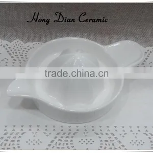 Custom Ceramic Porcelian Lemon Squeezer Fruit Juicer,Kitchen Ginger Grater Tool thumbnail-1