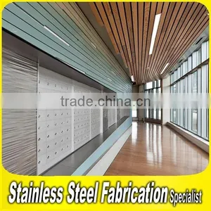 PVD Color Coating Stainless Steel Sheet Exterior Metal Wall Covering thumbnail-6