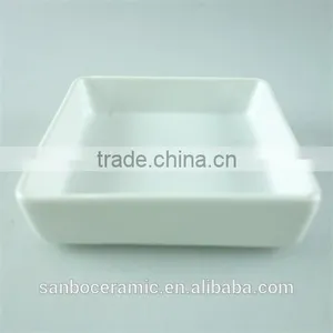 Stock White Ceramic Bakeware , Samll Boat Shape Bakeware thumbnail-1