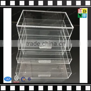 2016 Factory Direct Price Transparent Acrylic Lipstick Holder,custom Rotatable Makeup Organizer thumbnail-1
