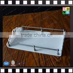 Chinese Factory Rectangular Metal Serving Tray White Shower Tray thumbnail-1
