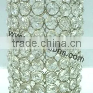 Superior Crystal Candle Holder, Crystal Votive Holder thumbnail-3