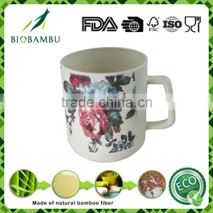 Natural Decal Design Pro-environment Bamboo Fiber Tea Cup thumbnail-4