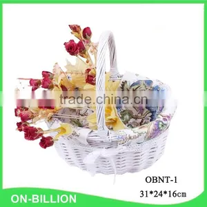 Cheap Fancy Knitting Empty Gift Basket for Mother Day thumbnail-1