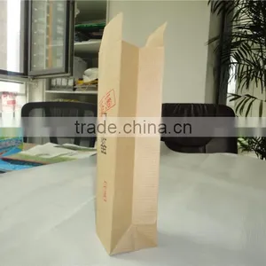 2016 World Modern Kraft Thread Paper Wine Bottle Paper Bags With or Without Handles thumbnail-3