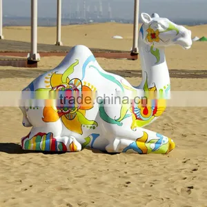 Fiberglass Camel Figure Statue Sculpture thumbnail-6