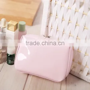 Lovely Princess Pink Carry Makeup Bags PU Cosmetic Bag Toiletry Bag thumbnail-2