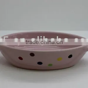 Mini Oval Bakeware With Dots for Kid thumbnail-1