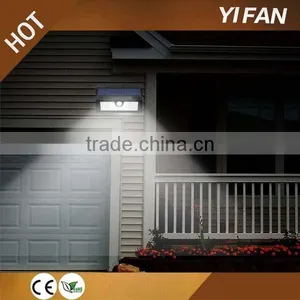 8 Led Solar Motion Sensor Light Outdoor Solar Led Wall Lamp Led Light Garden Decoration Light thumbnail-1