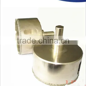 High Quality Electroplated Diamond Core Drills /Electroplated Diamond Hole Saws for Granite thumbnail-1