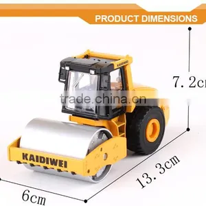 Alloy Mini Road Roller Scale Model 1:50 Diecast Model Car thumbnail-5
