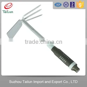A3 Steel Blade TPR Comfortable Handle Flower Digging Hoe thumbnail-1