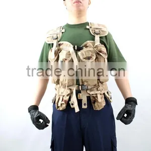 Desert Army Tactical Gear Outdoor Airsoft Hunting Shooting Vest thumbnail-4