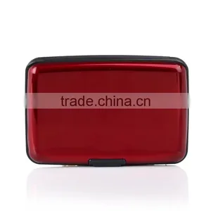 Wonder Colorful Business New Aluminum ID Credit Card Wallet Case Holder Metal thumbnail-2