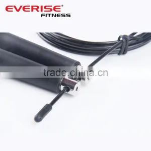 2017 New Updated Speed Jump Rope With Adjustable Cable With Purple Handle thumbnail-1