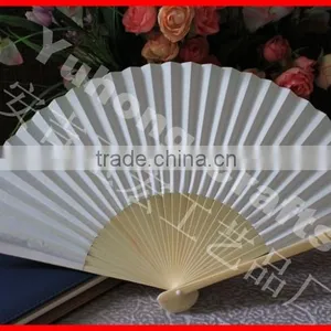 High Quality DIY Bamboo Paper Fan for Gift thumbnail-3