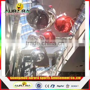 Hot Sale Giant Inflatable Mirror Ball Decoration Disco Mirror Ball Floating Mirror Ball thumbnail-1