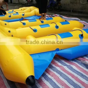 Inflatable Flying Fish Water Towable Tubes Banana Boat Water Sport Game thumbnail-5