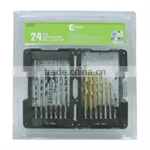 24 Pieces HSS Hex Shank Drill Bits thumbnail-1