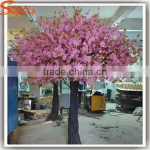 Songtao Supplier Hot Sale Mini Plastic Cherry Blossoms Trees Decoration Tree thumbnail-4