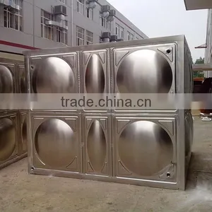 Water Supply Assembled Combined Stainless Steel Water Tank thumbnail-2