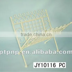Decorative Metal Newspaper Holder thumbnail-1